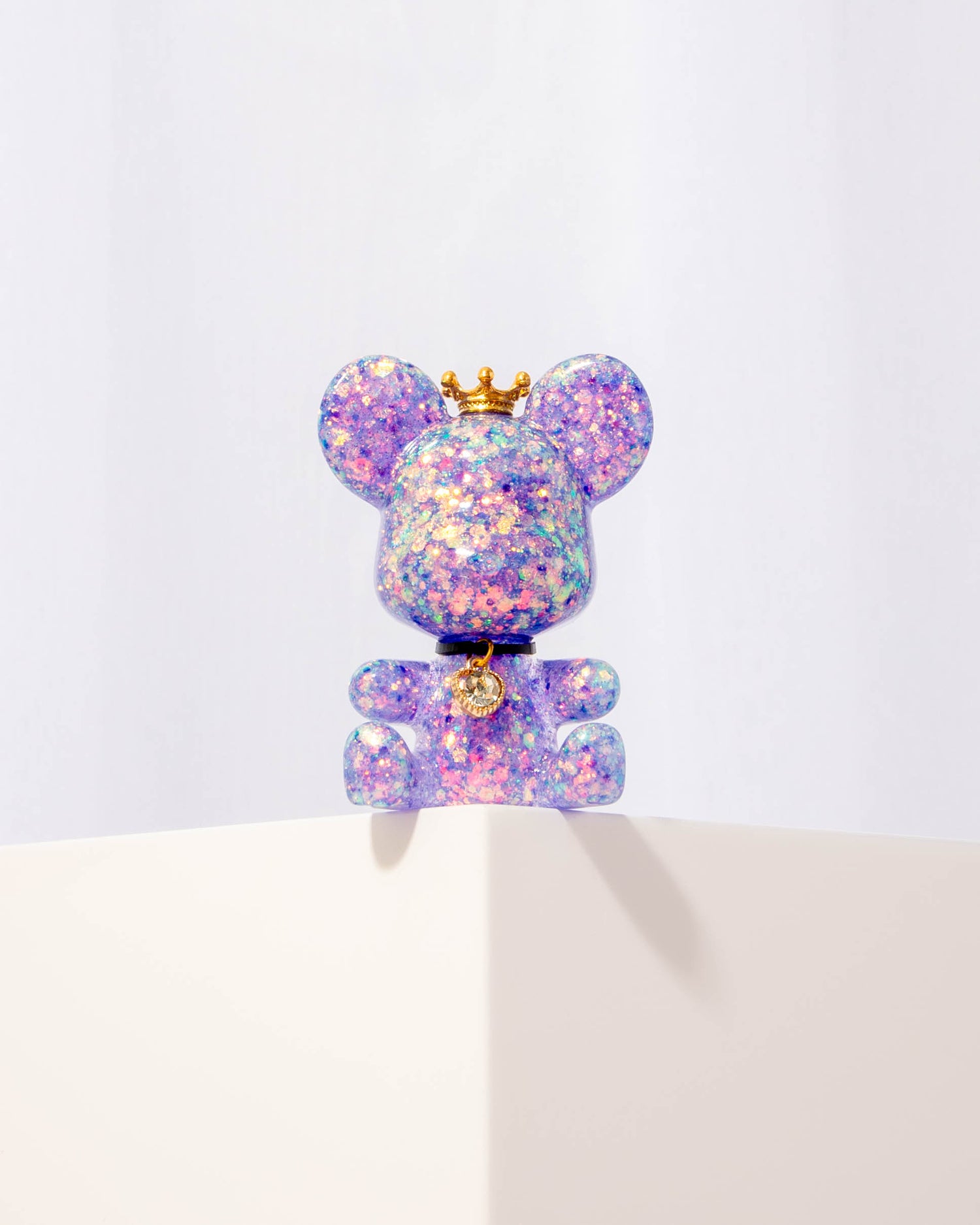 Teddy Bear & Forever Rose basket
