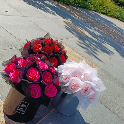 Luxe Scented Rose Black Box