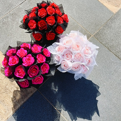 Luxe Scented Rose Black Box
