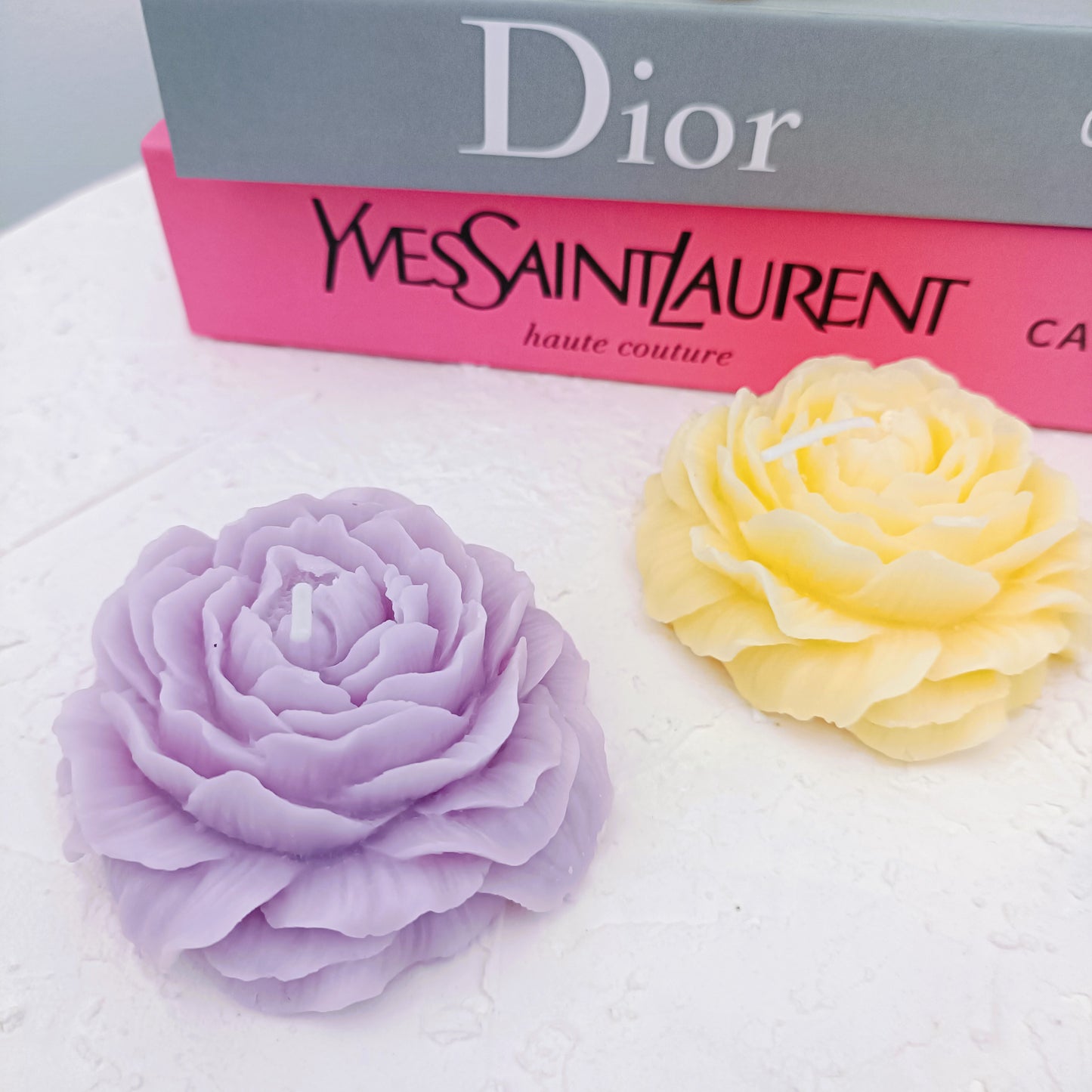 Rosy Bloom Candle