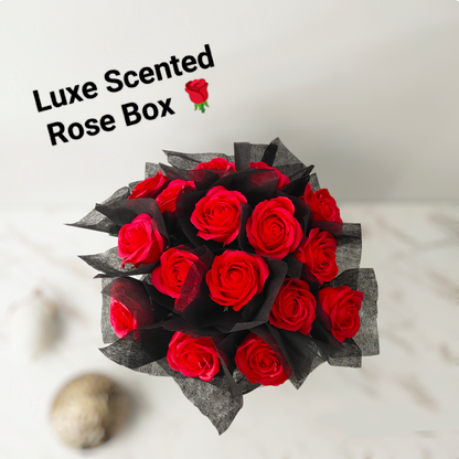 Luxe Scented Rose Black Box