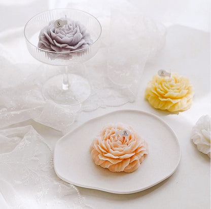 Rosy Bloom Candle